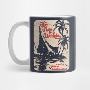 New Waikiki / Tiki Bar / Hawaiian Style / Retro 50s California Mug